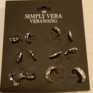 6 pairs of huggy earrings